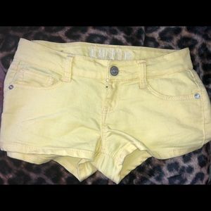 Yellow Shorts